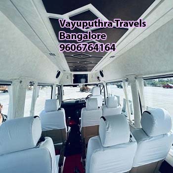 10 seater tempo traveller rent in bangalore