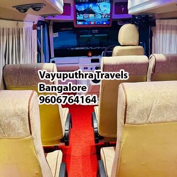 12 seater tempo traveller rent in bangalore price
