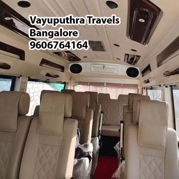 luxury 12 seater tempo traveller