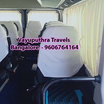 Force Urbania rent per km Bangalore