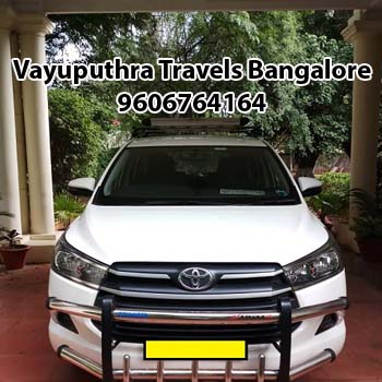 Innova Crysta rent per km Bangalore