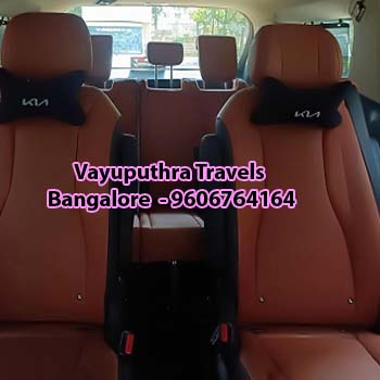 Kia Carnival rental bangalore bengaluru karnataka