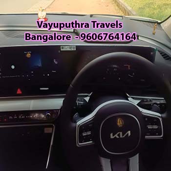 kia carnival limousine plus rentals near Bangalore