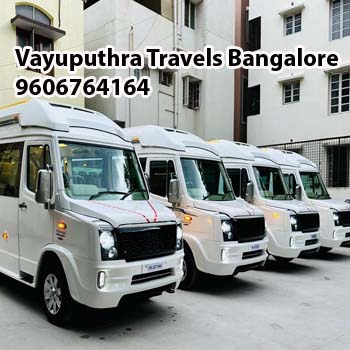 Luxury tempo traveller for rent in Bangalore