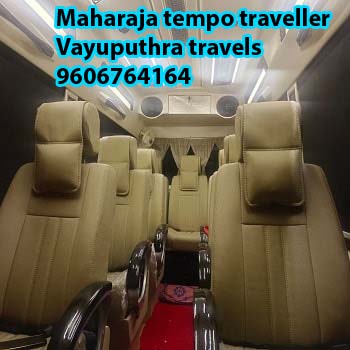 maharaja tempo traveller rentals bangalore