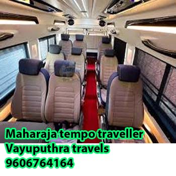 maharaja seat tempo traveller bangalore