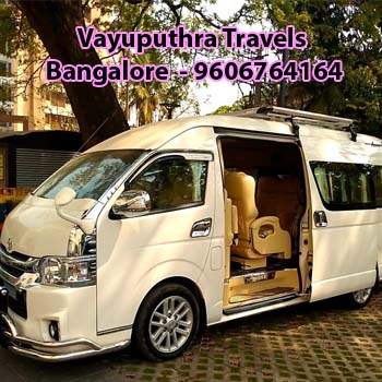 Toyota Commuter rentals near me bangalore